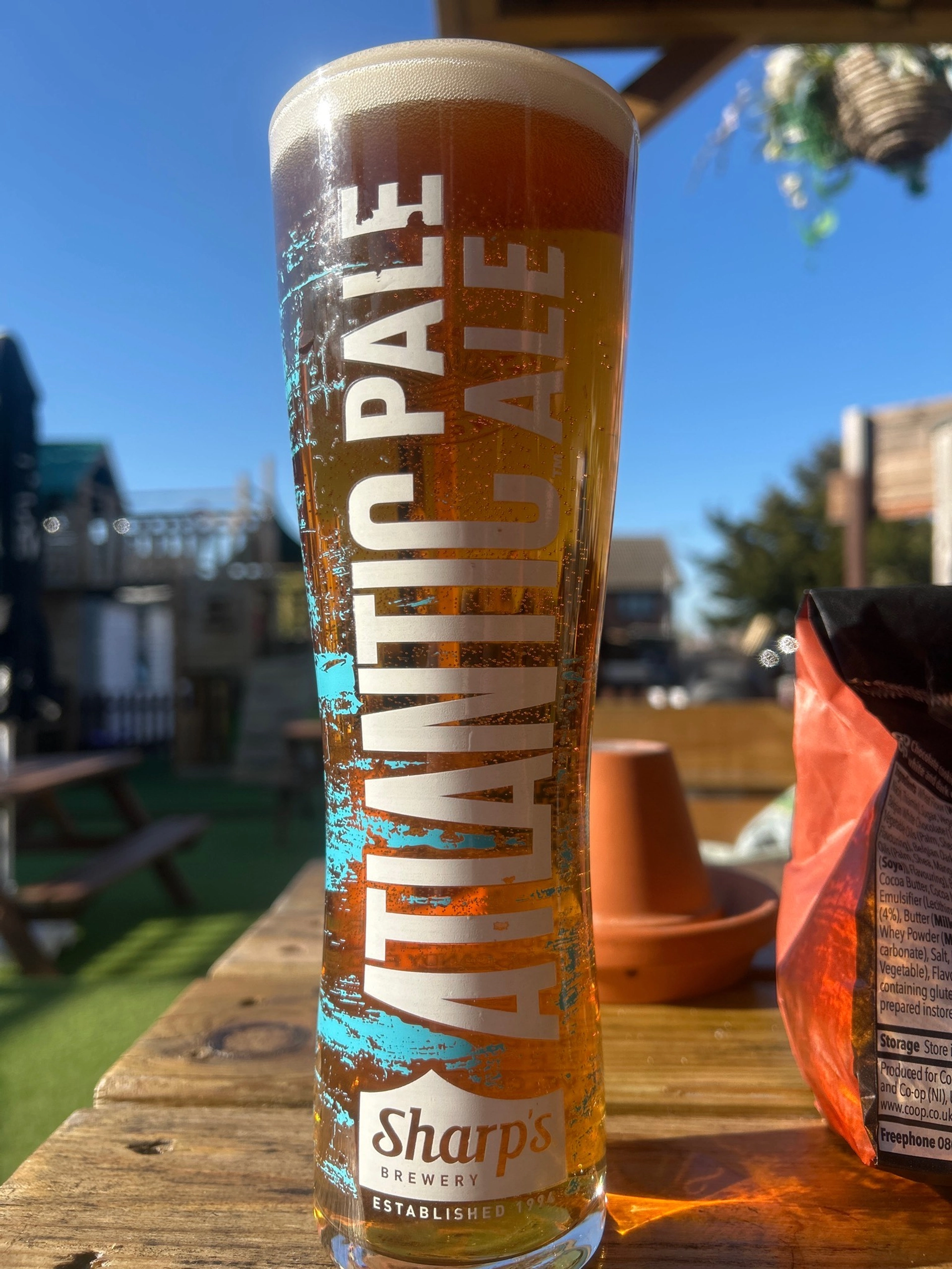 Drinks served in a relaxed pub setting